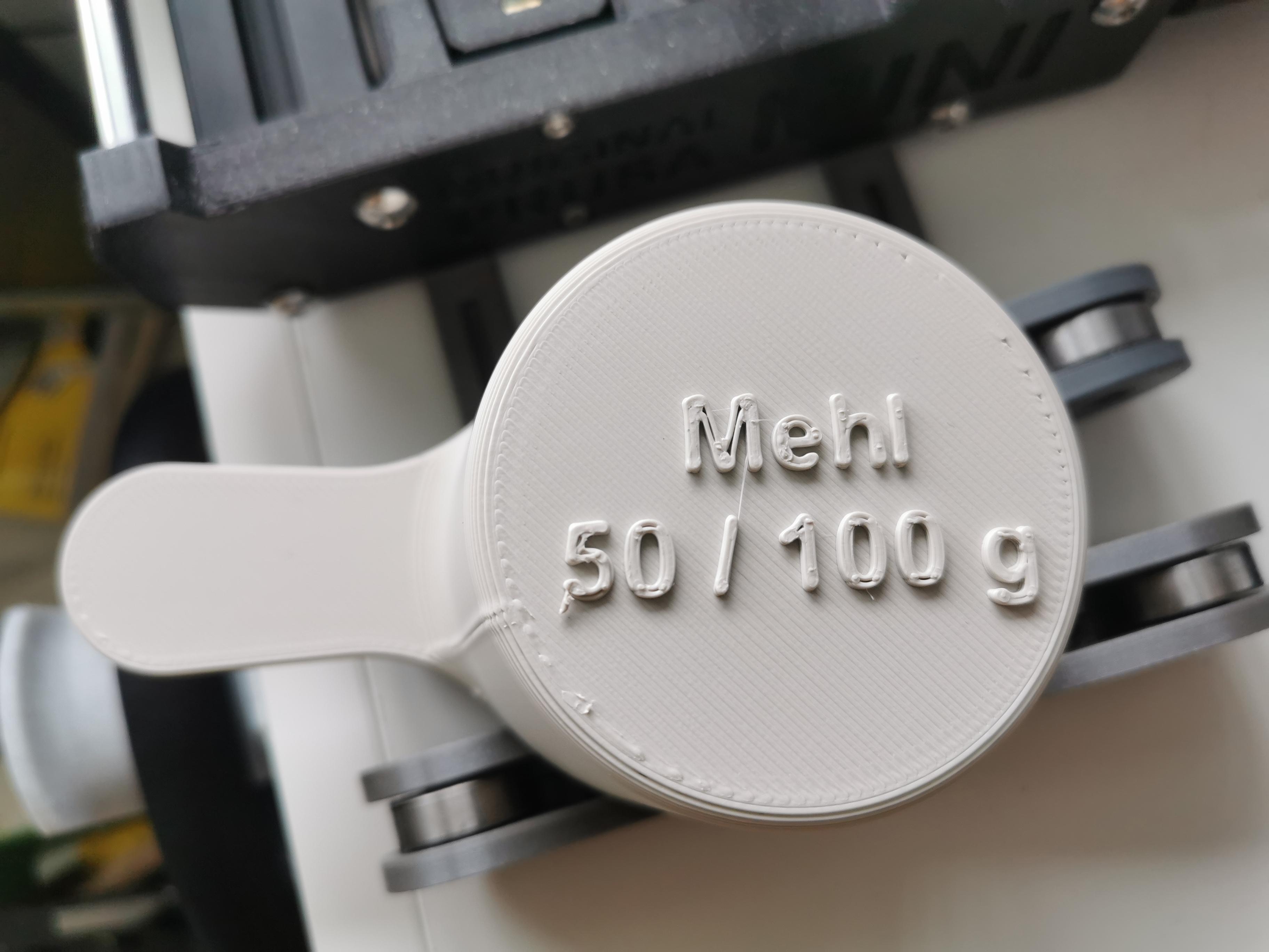flour spoon 50 g / 100 g