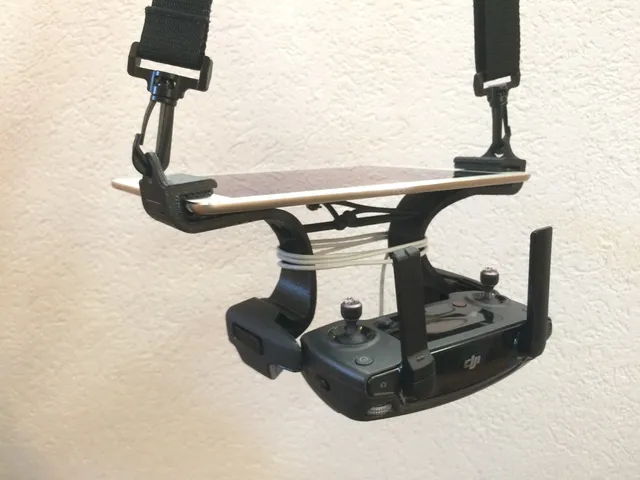 iPad modular support for DJI Mavic Pro remote - remix