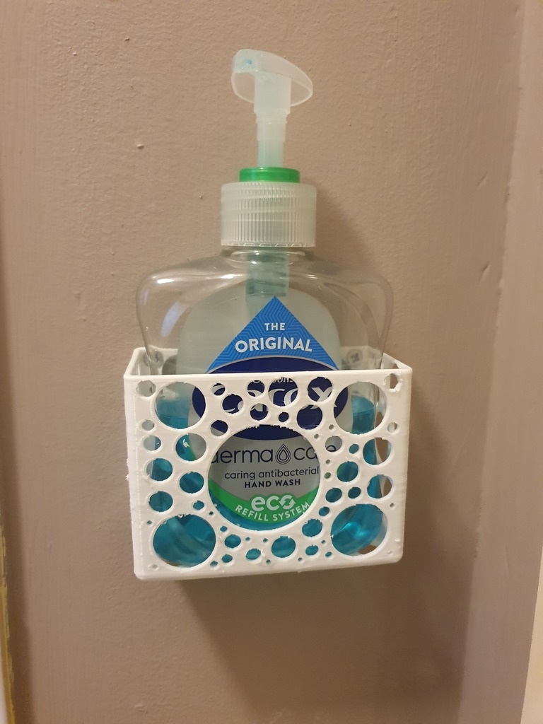 Soap bottle holder