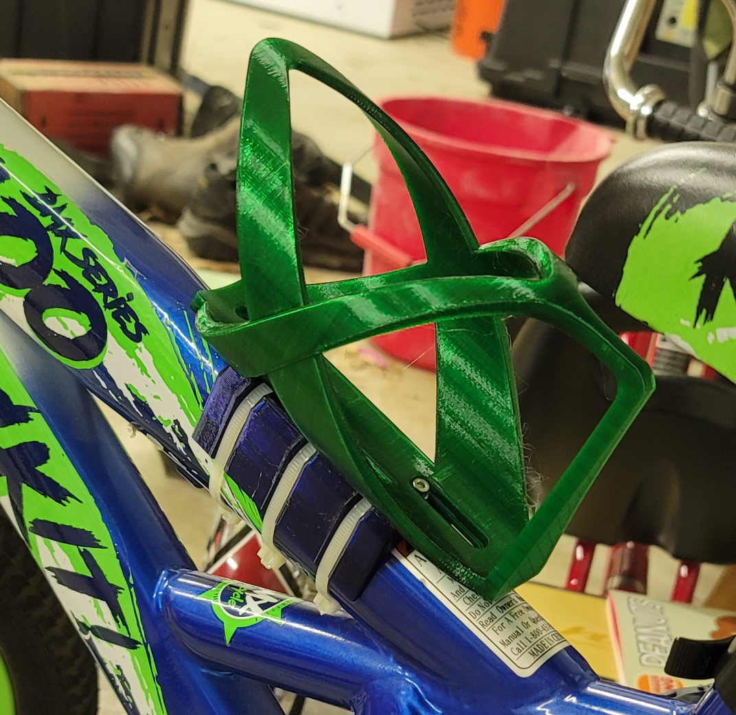 Parametric Bicycle Water Bottle Mount Point