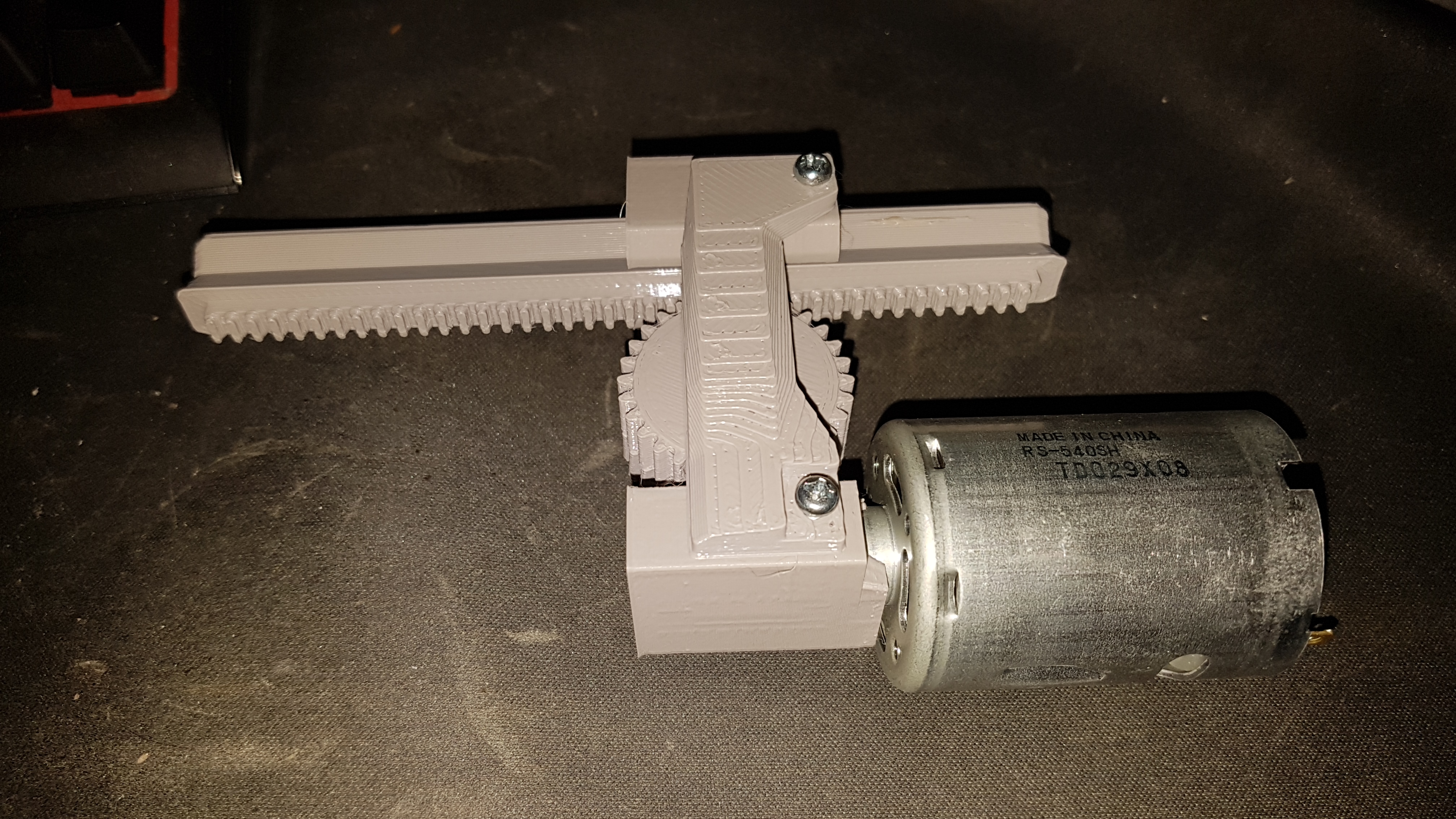 3d Printed Linear Actuator