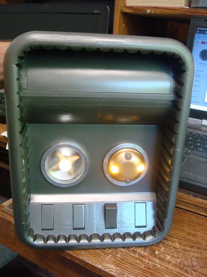1950's Robby the Robot  mechanical Heart Box