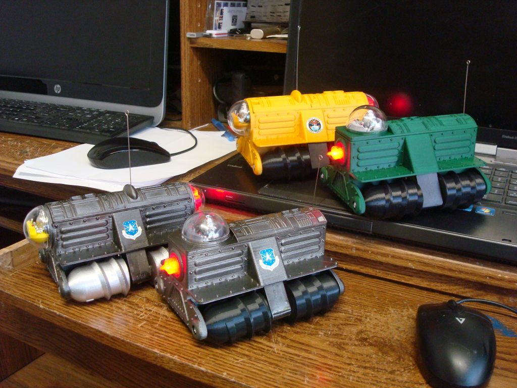 Screw drive tank. Archimedes Explorer