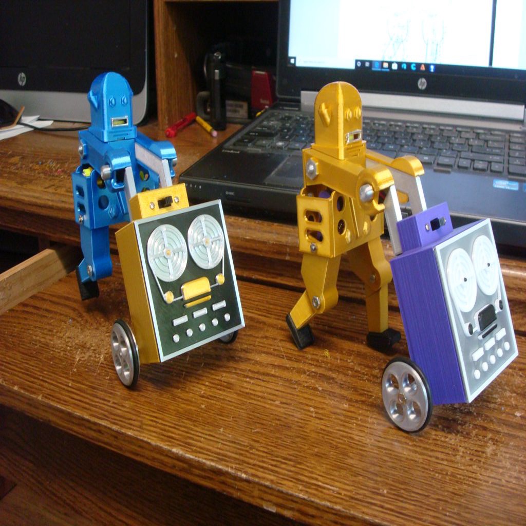 ADAM the cart pushing robot