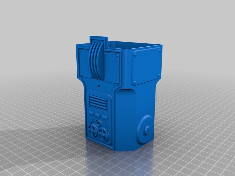Miniatura 3 do modelo 3D Type 1 walking Robot Man