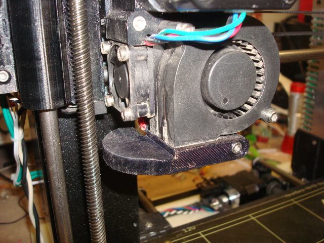Part Cooling duct mod for Prusa i3 Mk2