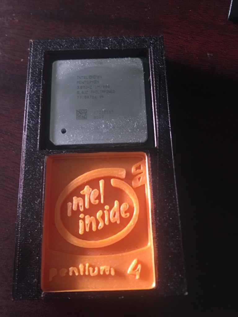 Pentium 4 CPU Display