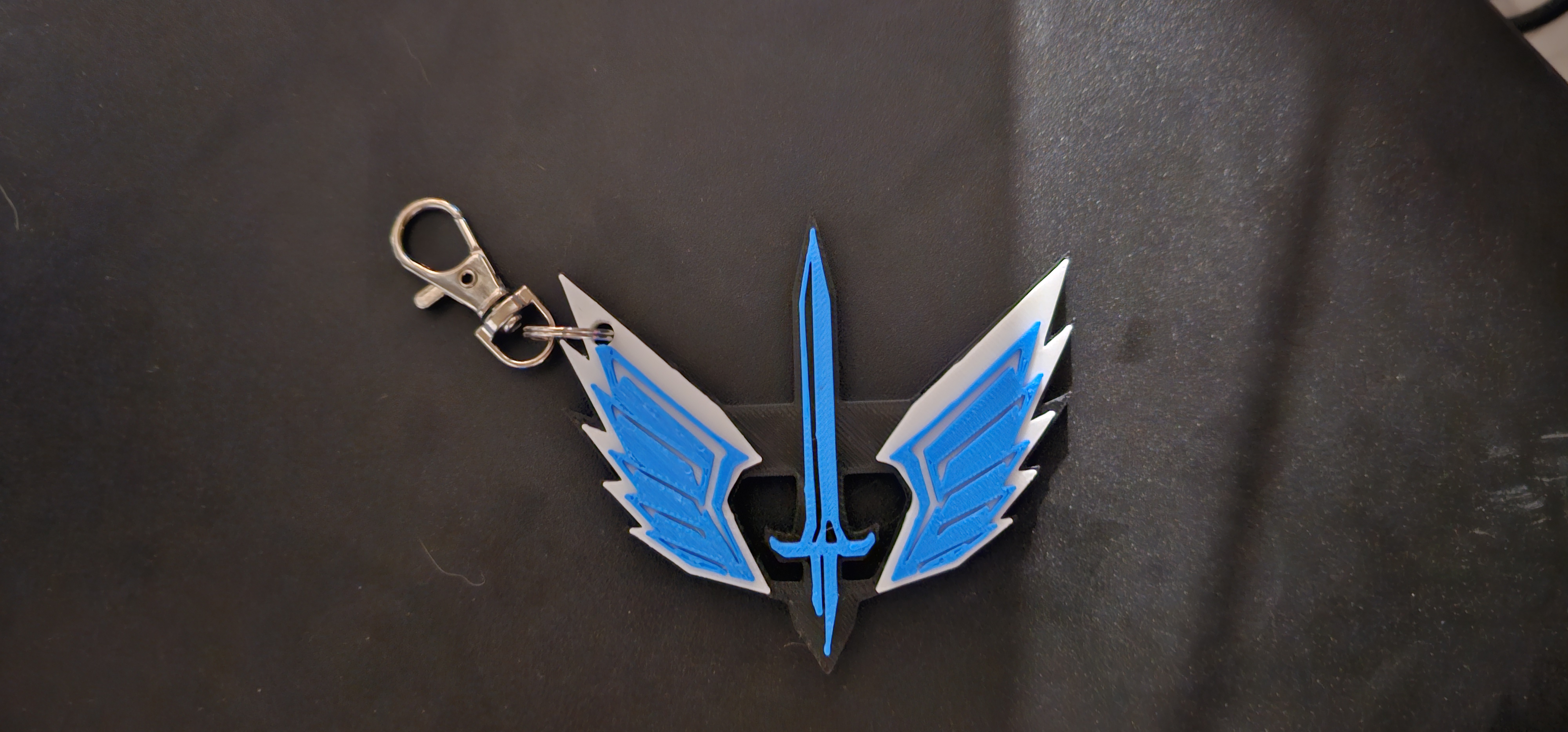 St. Louis BattleHawks  Kaw is the Law Keychain
