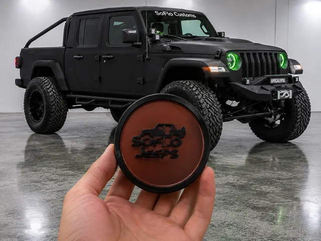 SoFlo Customs Jeep Coaster