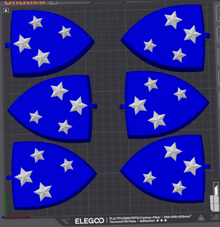 23rd Infantry Shield Ornament