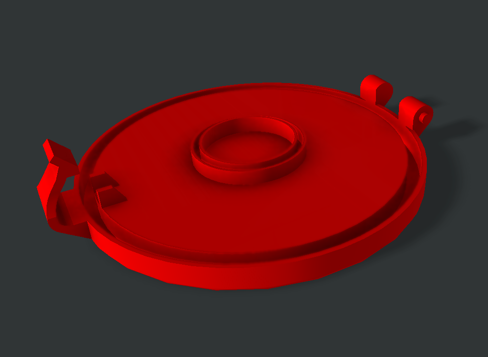Moosoo D600 Replacement Canister Cap