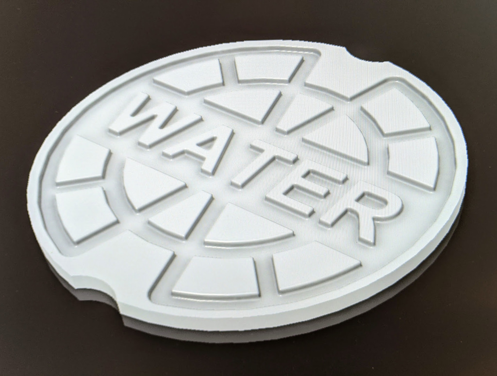 Drink Coaster - Water Valve Box Lid