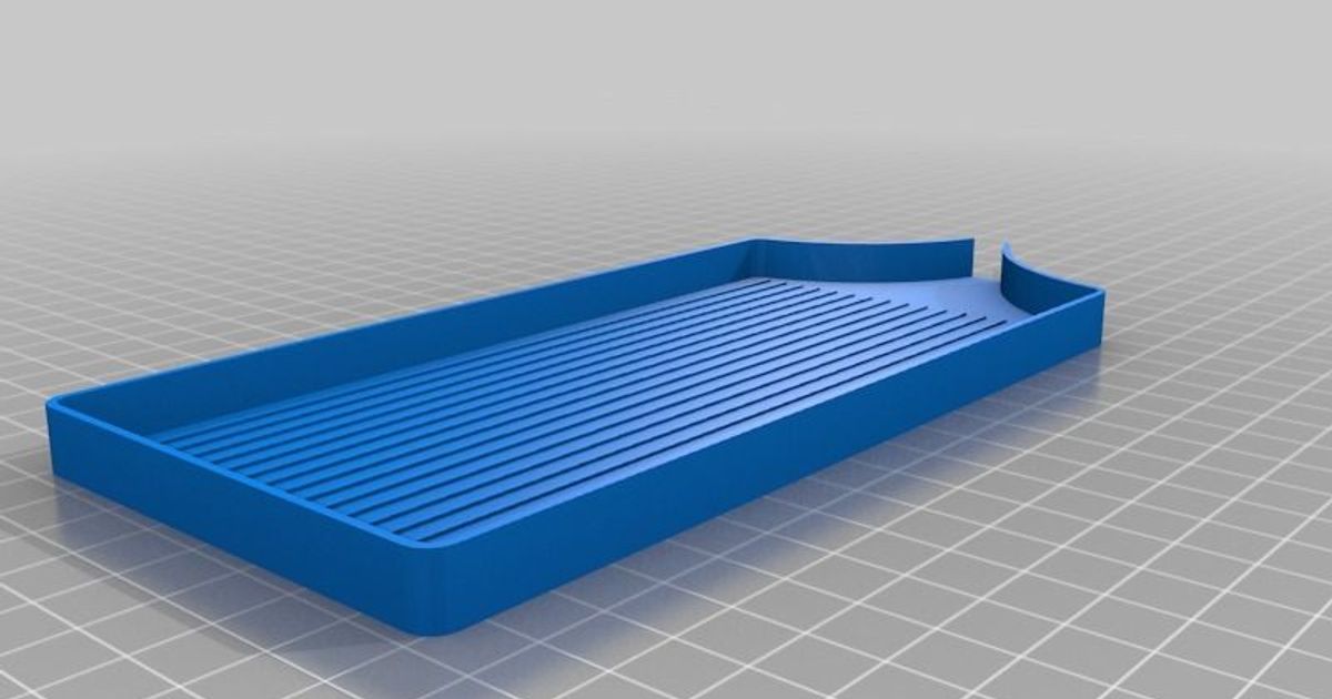 3D file Large Gridded Multiplacer Diamond Art Tray 💎・3D print