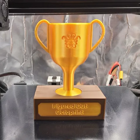 3D Printing Trophy: OctoPrint