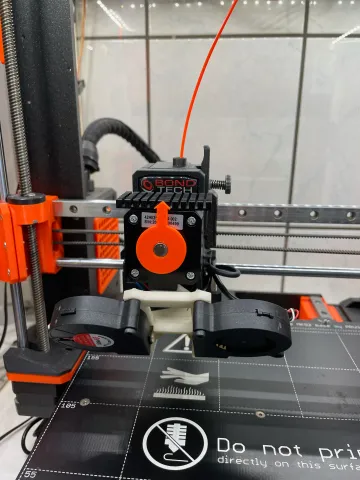 Extruder rotation vizualizer