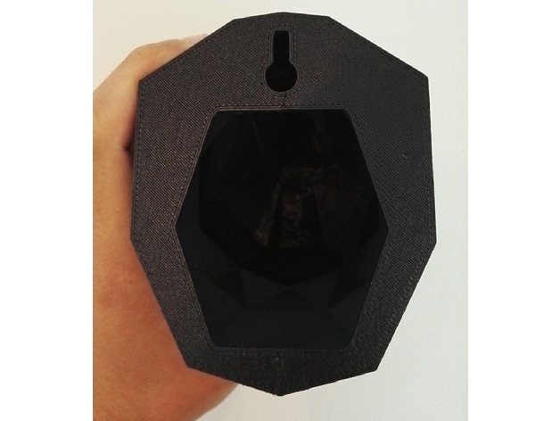 Miniatura 7 do modelo 3D Bear Wall Trophy Low Poly