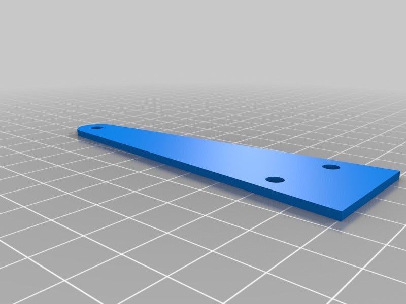 Miniatura 3 do modelo 3D Customizable Wall Bracket Shim