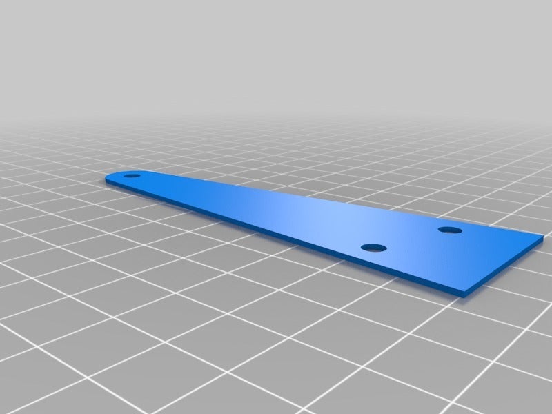 Miniatura 4 do modelo 3D Customizable Wall Bracket Shim