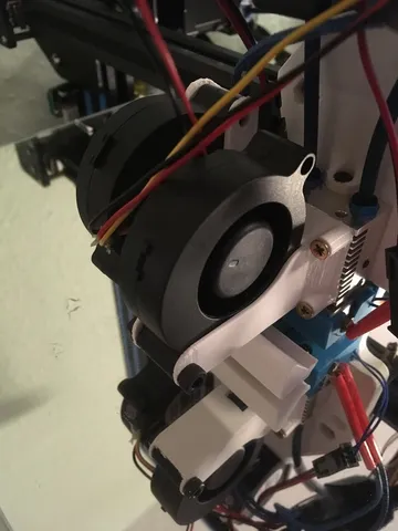 chimera+ fan adapter 30mm -> 5015 blower with part cooling 5015