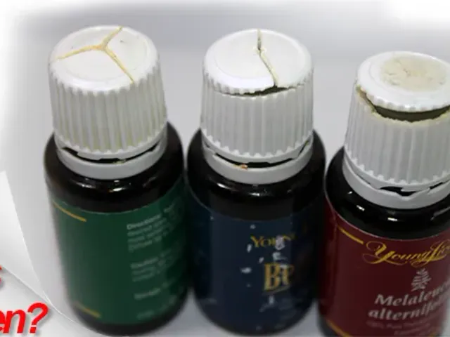 Essential oil bottle cap