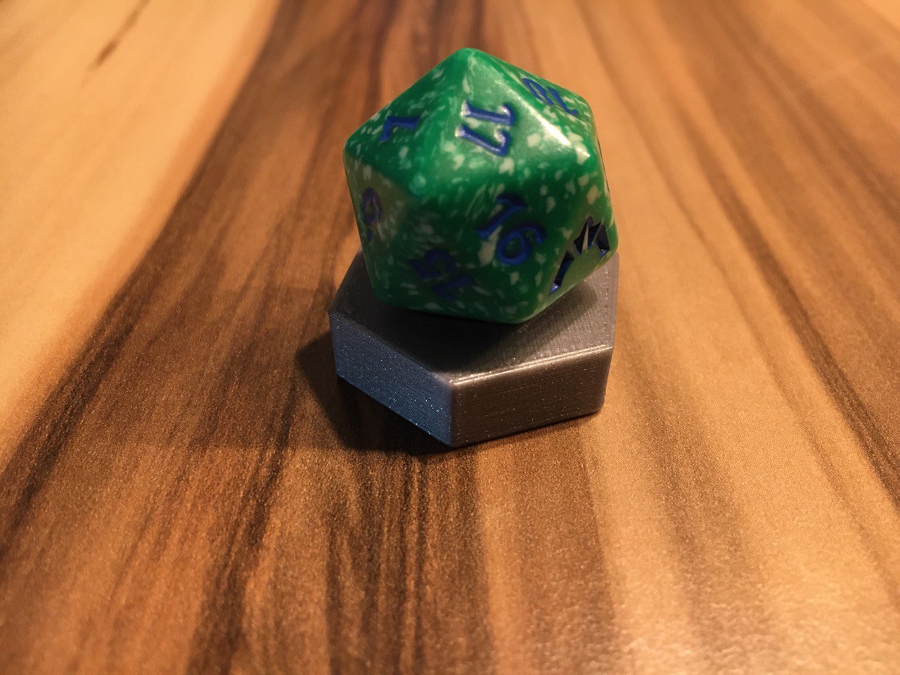 D20 dice hex holder / base by CMR Download free STL model