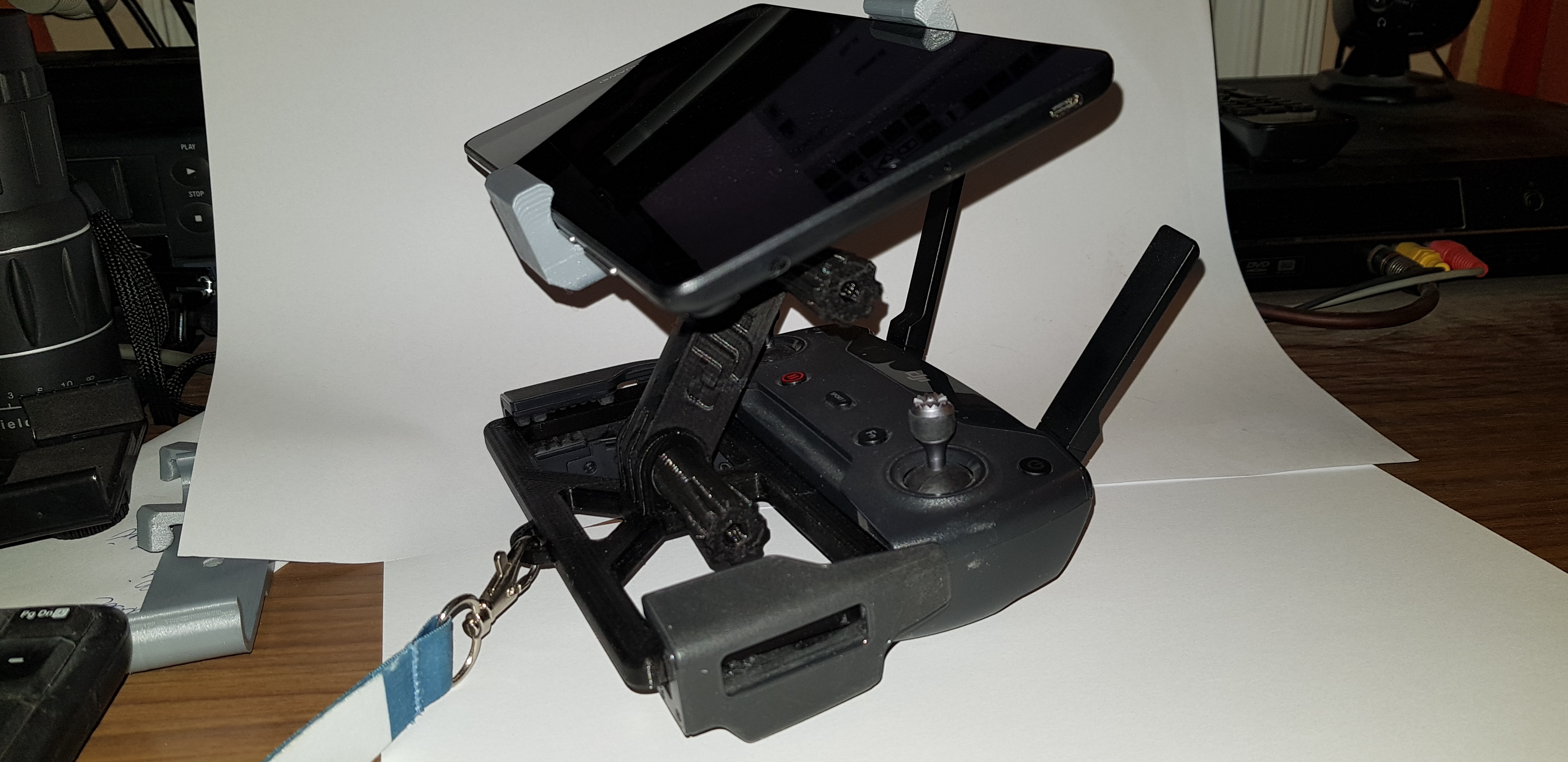 Miniatura 2 do modelo 3D Spark/Mavic  universal tablet holder for remote controller