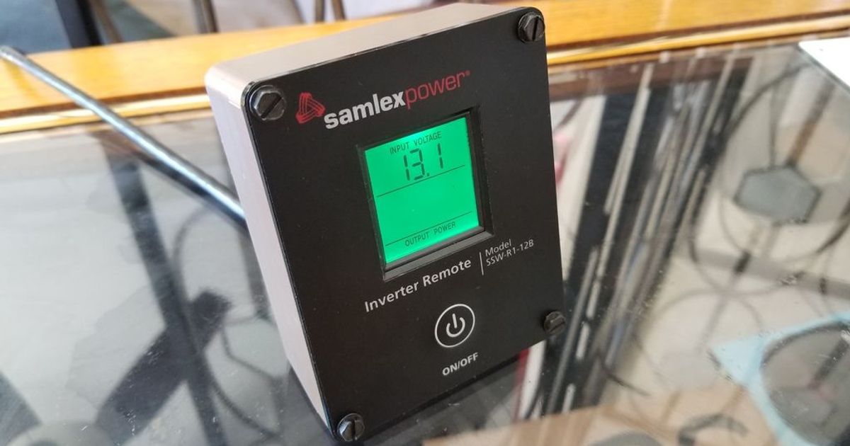 Samlex Remote Control Stand by Khonius | Download free STL model ...