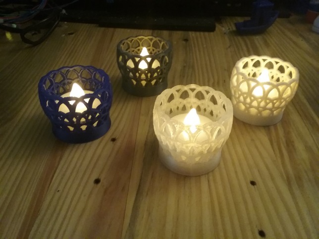 LED Tealight Holder