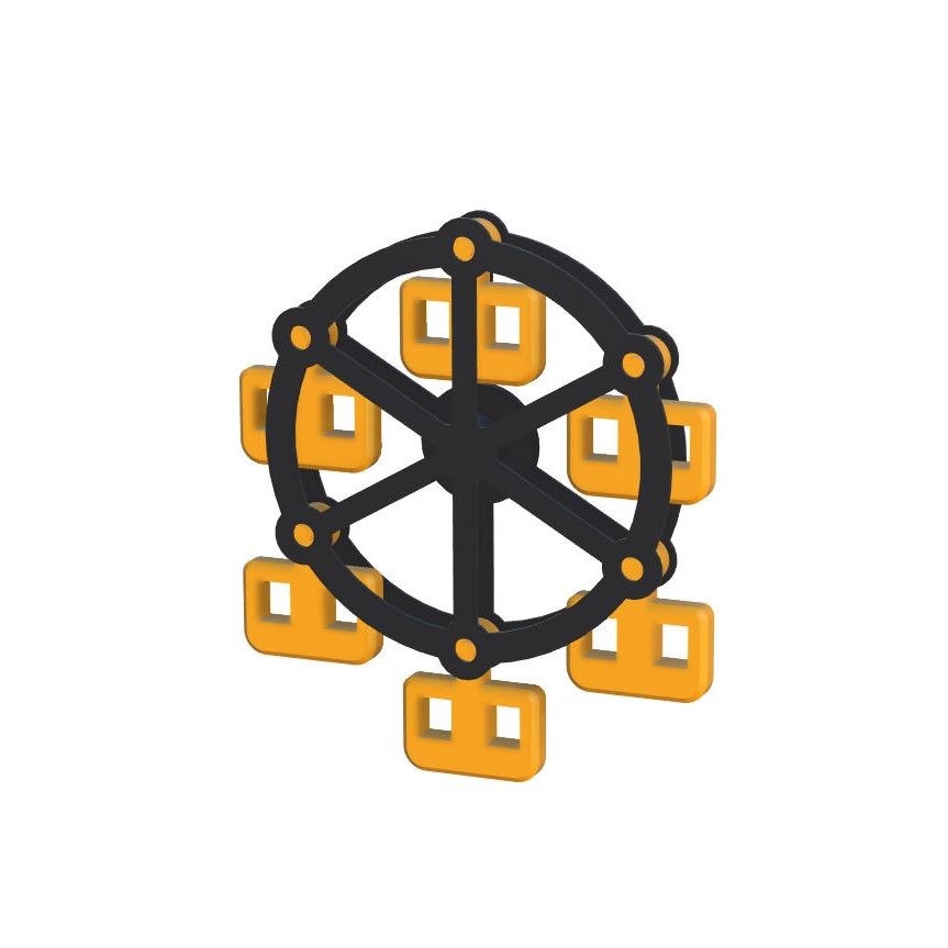 Ferris Wheel Stepper Visualizer