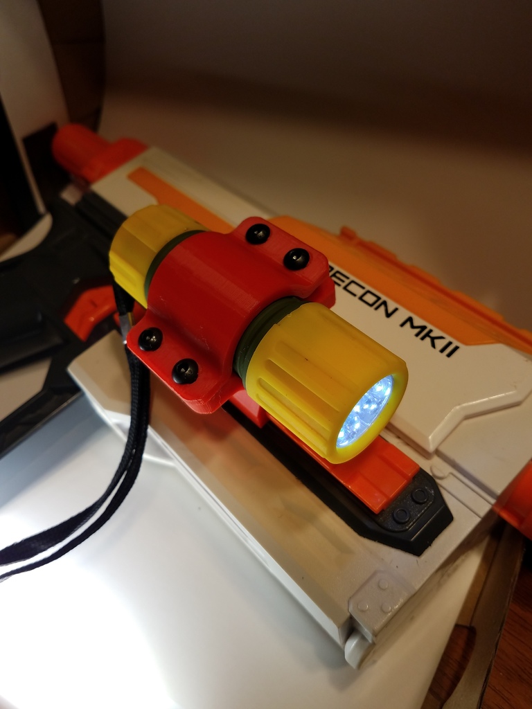 Nerf RK Flashlight Side Mount for MKII