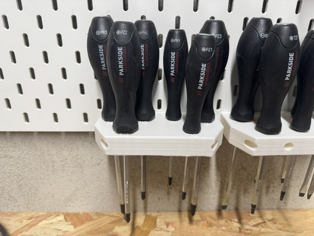 Skadis - Parkside Performance Screwdriver set