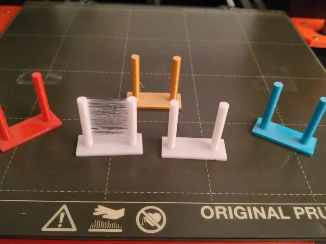 stringing test poles
