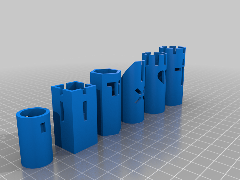 Simple Chess Pieces