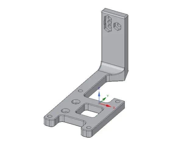 Voron 2.4 Biqu h2o extruder mount