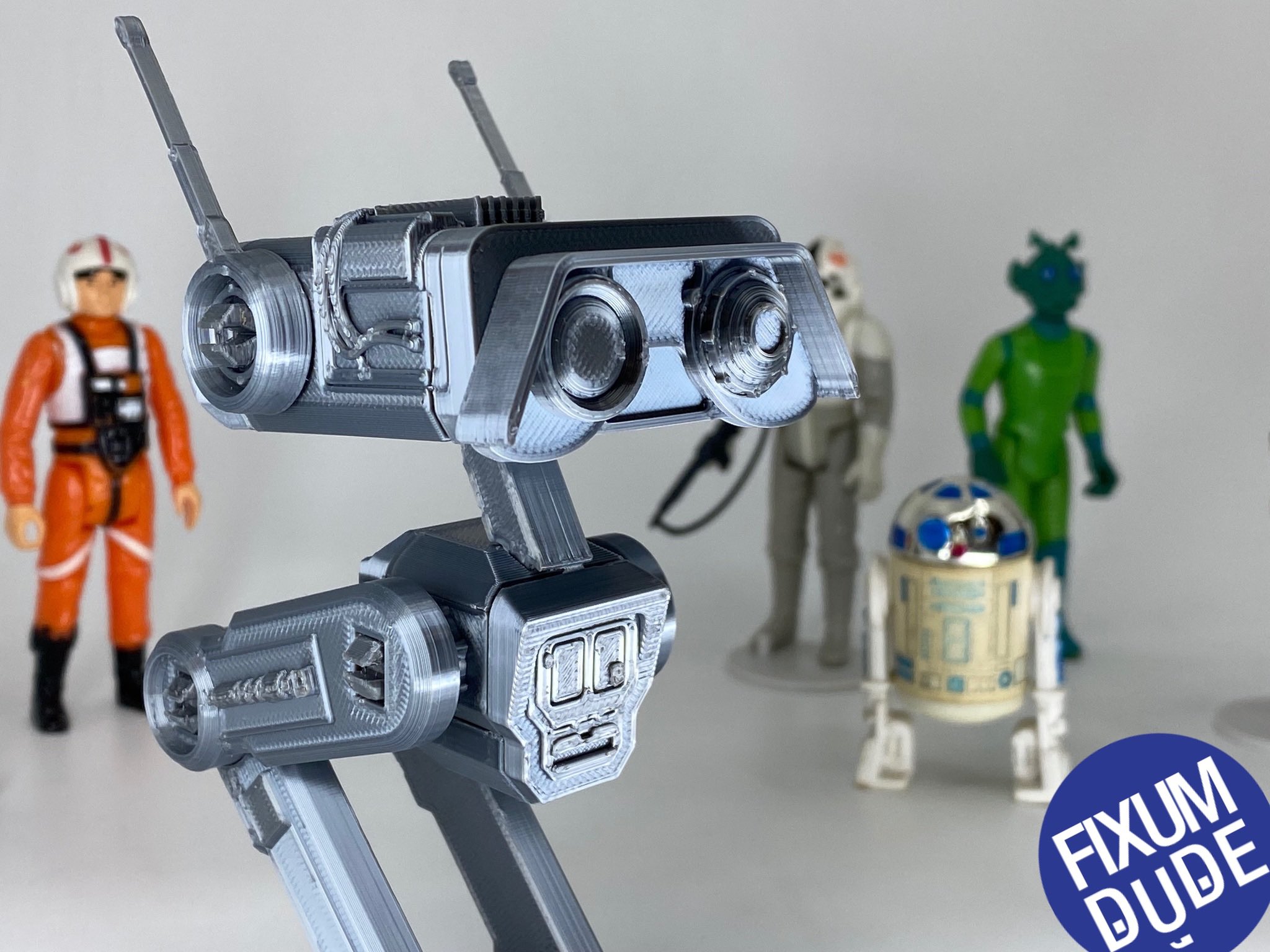 Star Wars BD-1 Droid Kit Card von fixumdude | Kostenloses STL-Modell ...