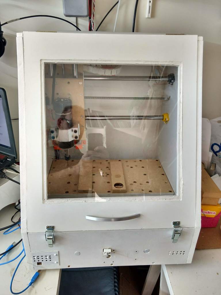 Miniatura 2 do modelo 3D Mini CNC