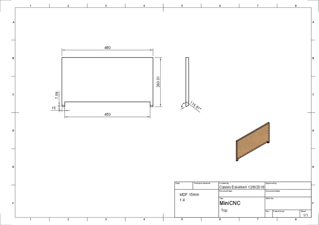 Miniatura 17 do modelo 3D Mini CNC