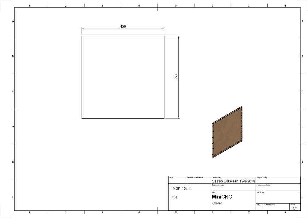 Miniatura 26 do modelo 3D Mini CNC
