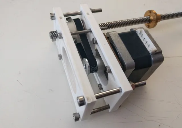Belted Reduction Gear for Nema 17