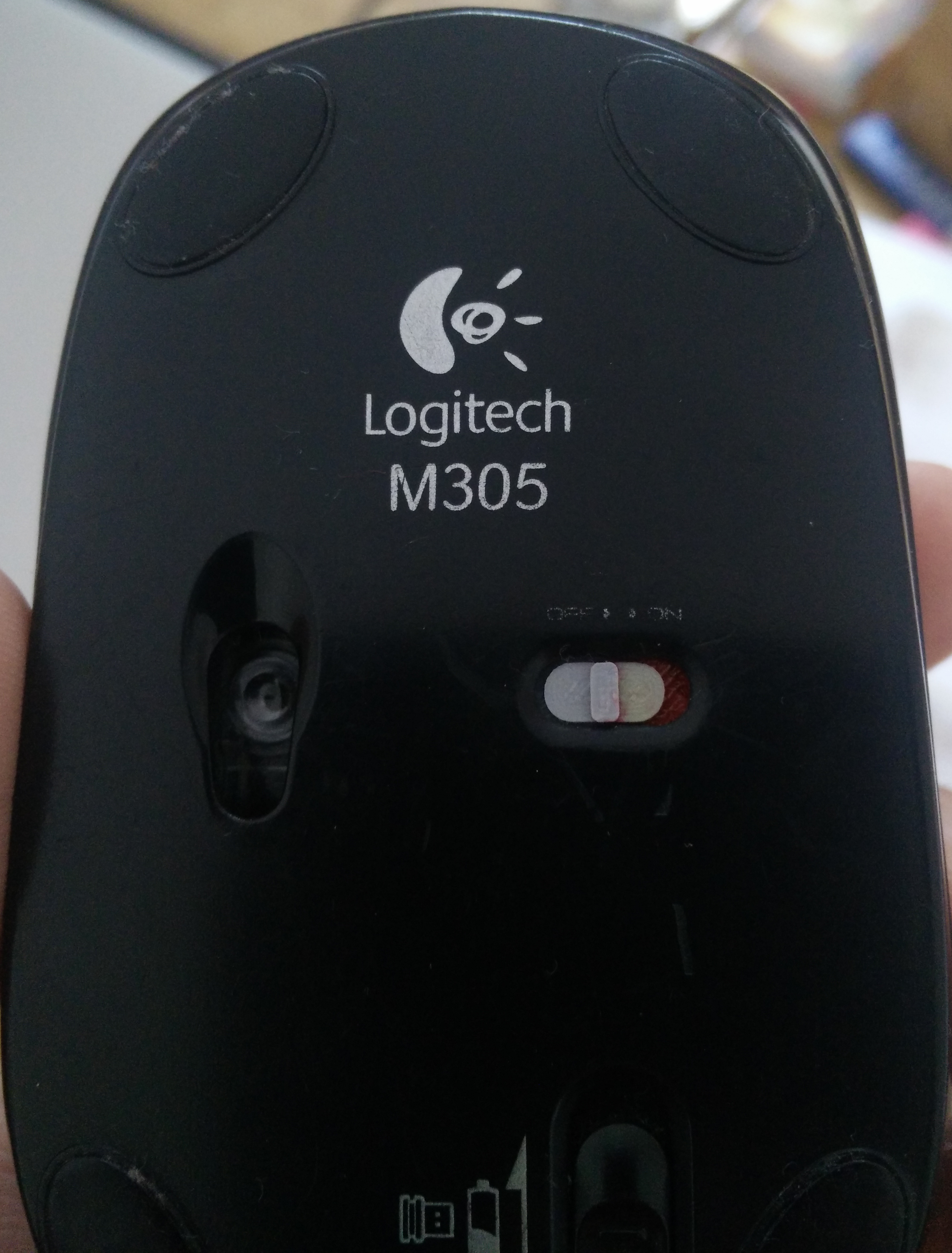 Logitech M305 replacement power slider