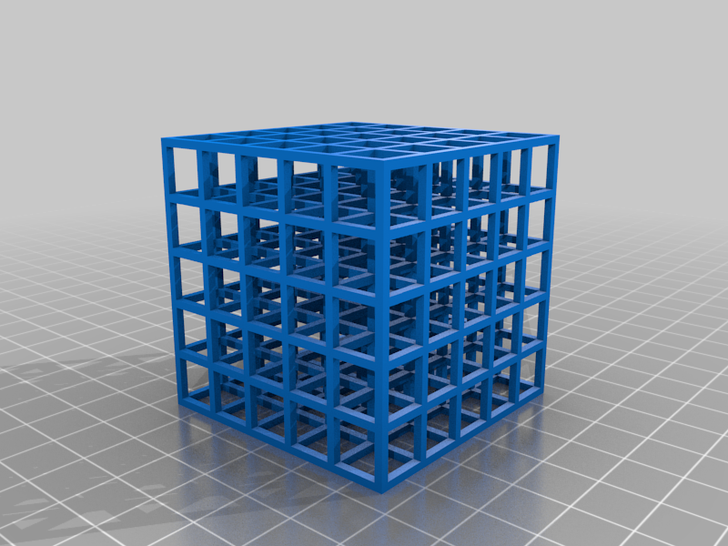 Parametric Many Cubes (SCAD) by tjsoco | Download free STL model ...
