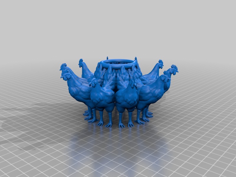 Miniatura 3 do modelo 3D Easter Egg Holder - Group 5 (OpenSCAD)