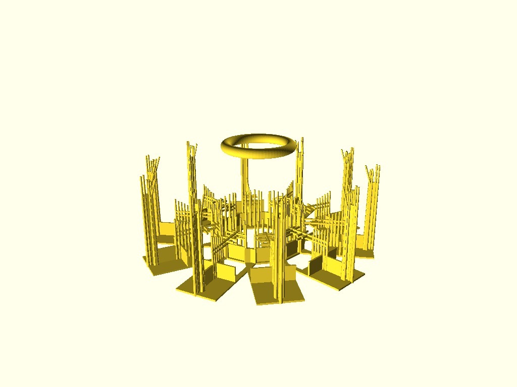Miniatura 6 do modelo 3D Easter Egg Holder - Group 5 (OpenSCAD)