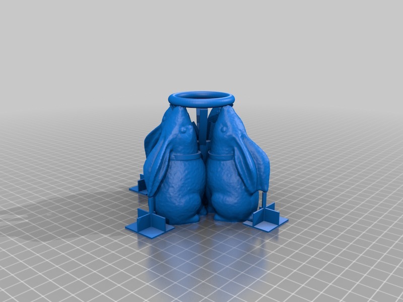 Miniatura 9 do modelo 3D Easter Egg Holder - Group 5 (OpenSCAD)