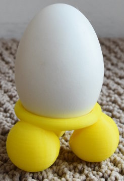 Miniatura 10 do modelo 3D Easter Egg Holder - Group 5 (OpenSCAD)