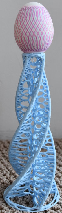 Miniatura 7 do modelo 3D Easter Egg Holder - Group 4 (OpenSCAD)