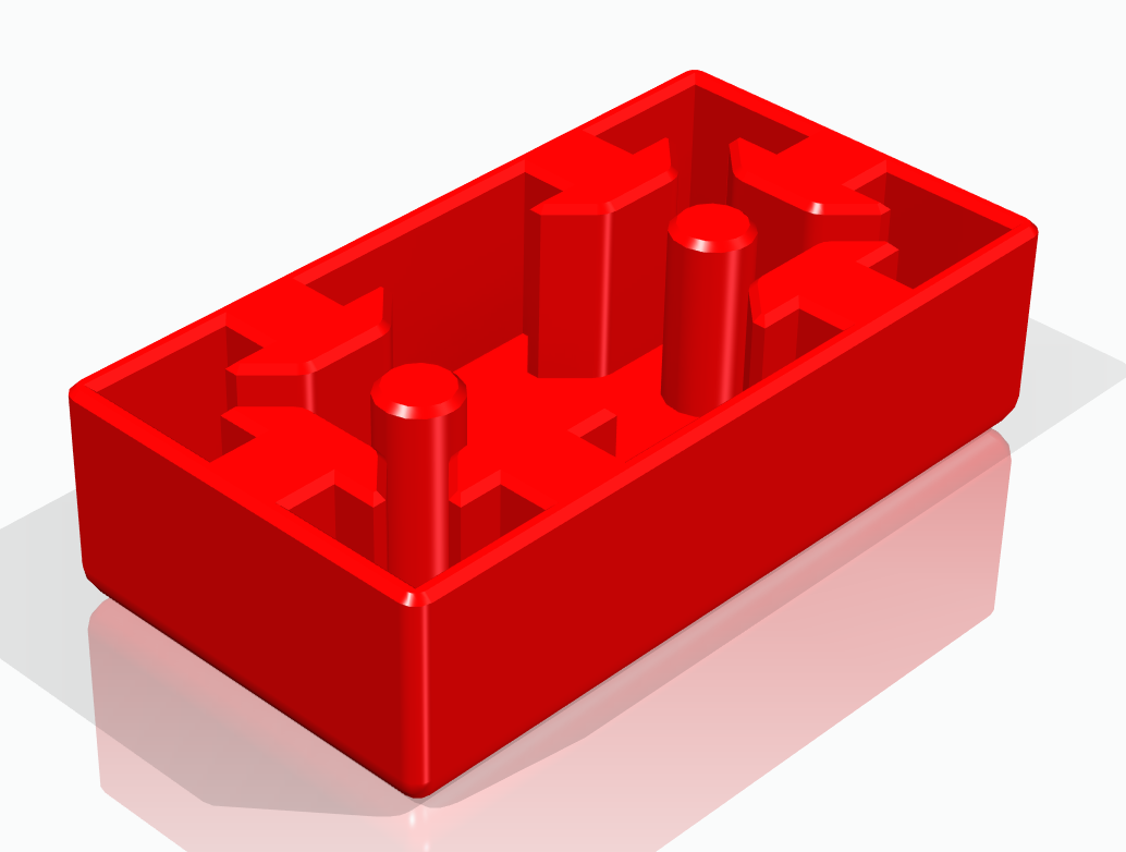 2040 Aluminium profile feet