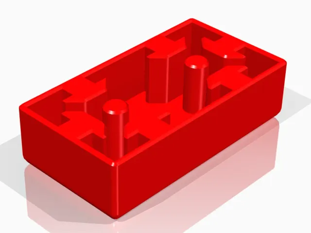 2040 Aluminium profile feet