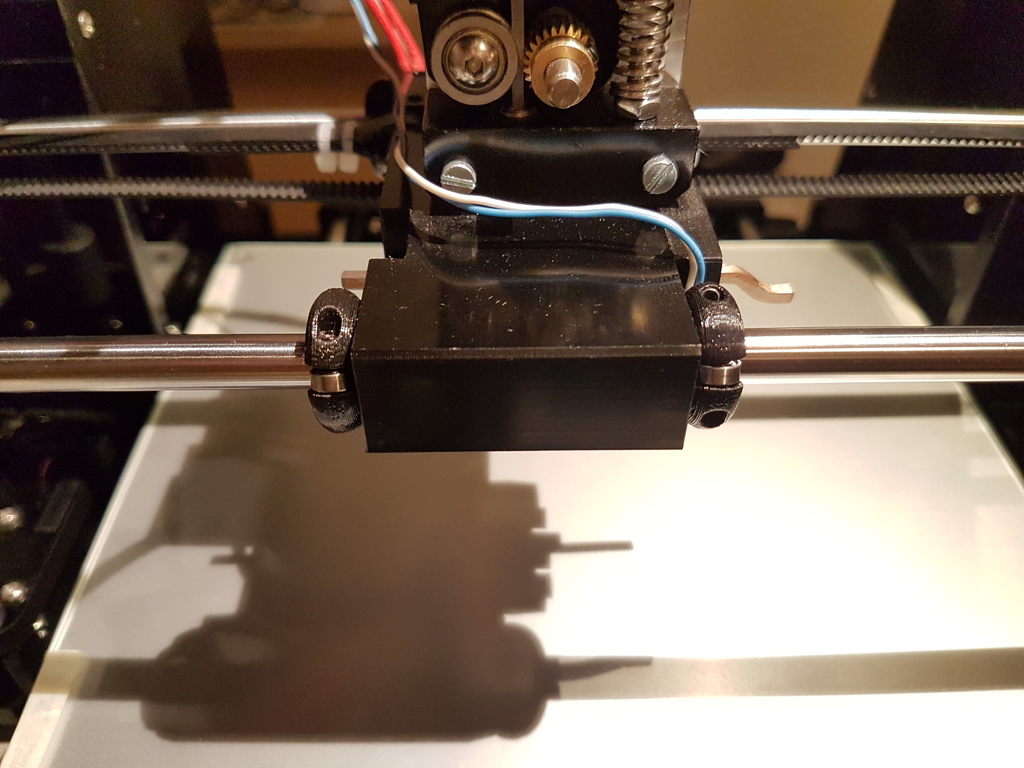 Adjustable linear bearing for A6 by DaRyde Download free STL