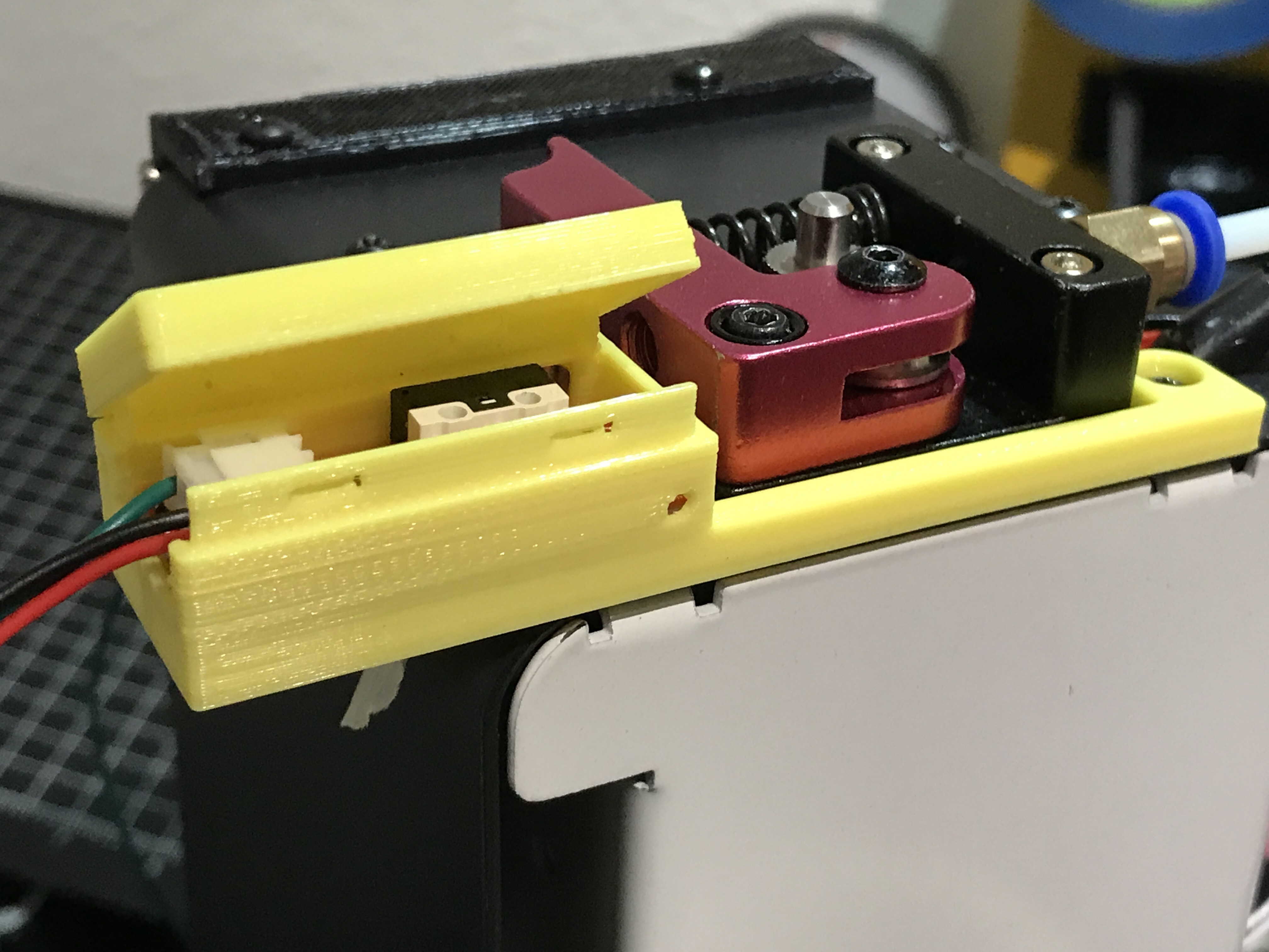 Filament Sensor for Octoprint (Monoprice Select Mini) by BrianHanifin